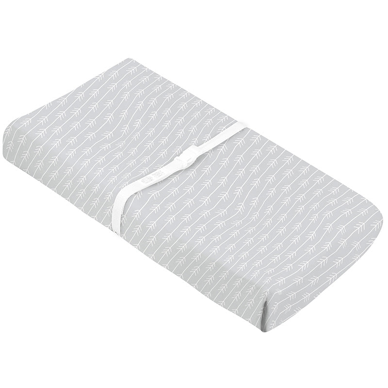 Flannel | Changing Pad Cover w-Slits for Safety Straps