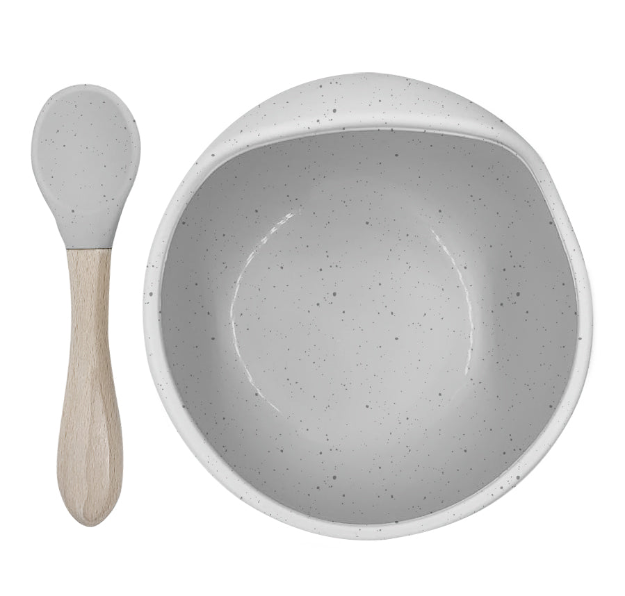 Siliscoop | Bowl &amp; Spoon Set
