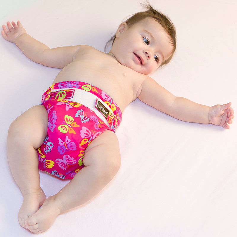 Baby Cloth Diapers Washable Going Half Way On Kushies Washable